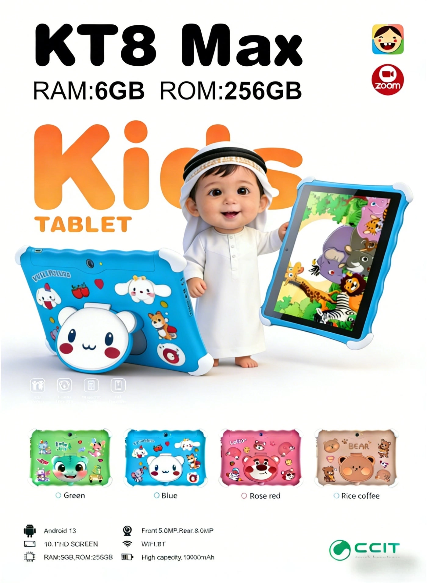 CCIT KT8 Max - 6GB 10.1-inch 256GB