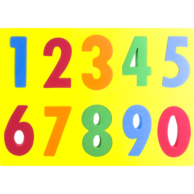 Non Branded English Numbers - 3 Years and Above 10 Pieces