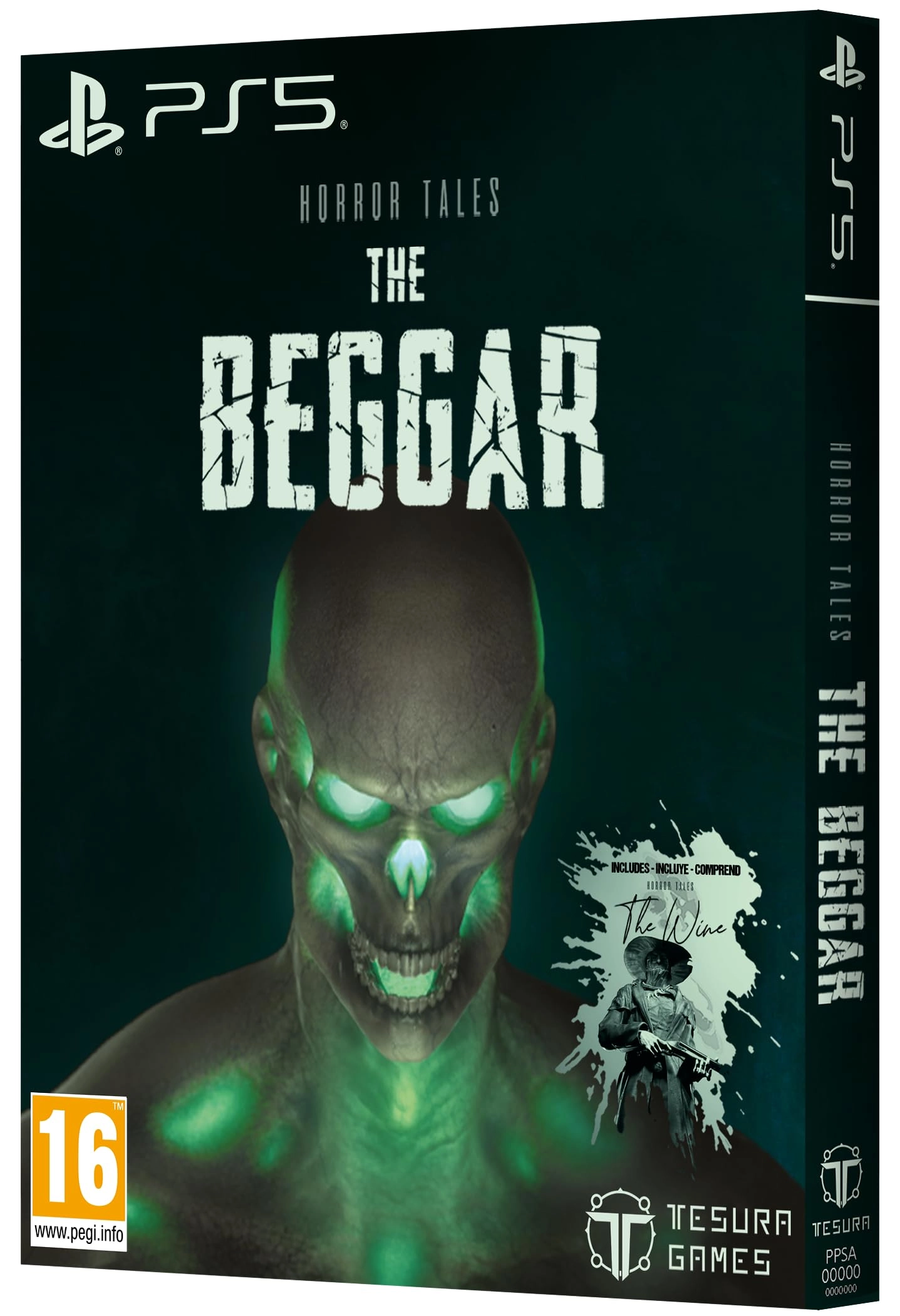 Tesura Games Horror Tales: The Beggar Glow in the Dark Edition - PlayStation 5
