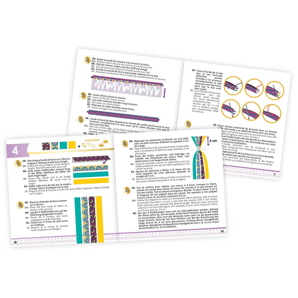 Wax Print Jewellery Kit - Suitable for 8 to 13+ yrs