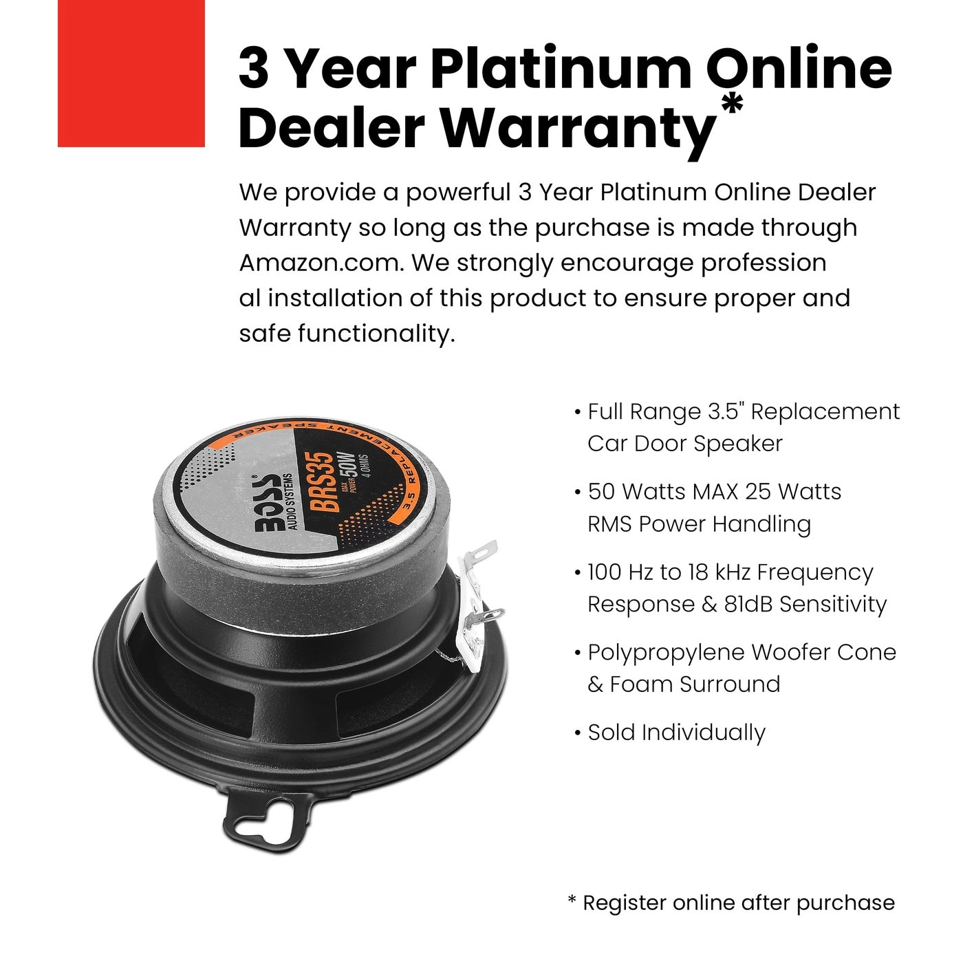 BRS46 - 4 Inch x 6 Inch Inch Full Range