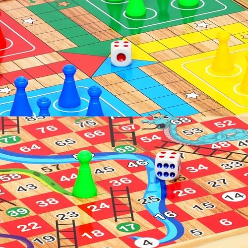 Ludo and Snake & Ladders Magnetic