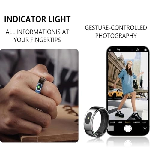 Smart Ring - Heart Rate Monitor Charging Case