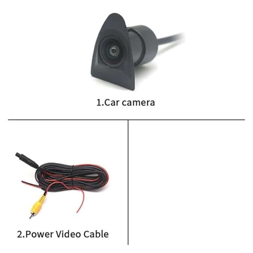 AHD Front View Logo Camera - Night Vision Wire