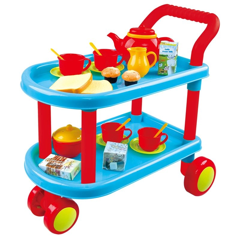 Tea Time Trolley Toy Set - 23 pcs (2169971-3128)