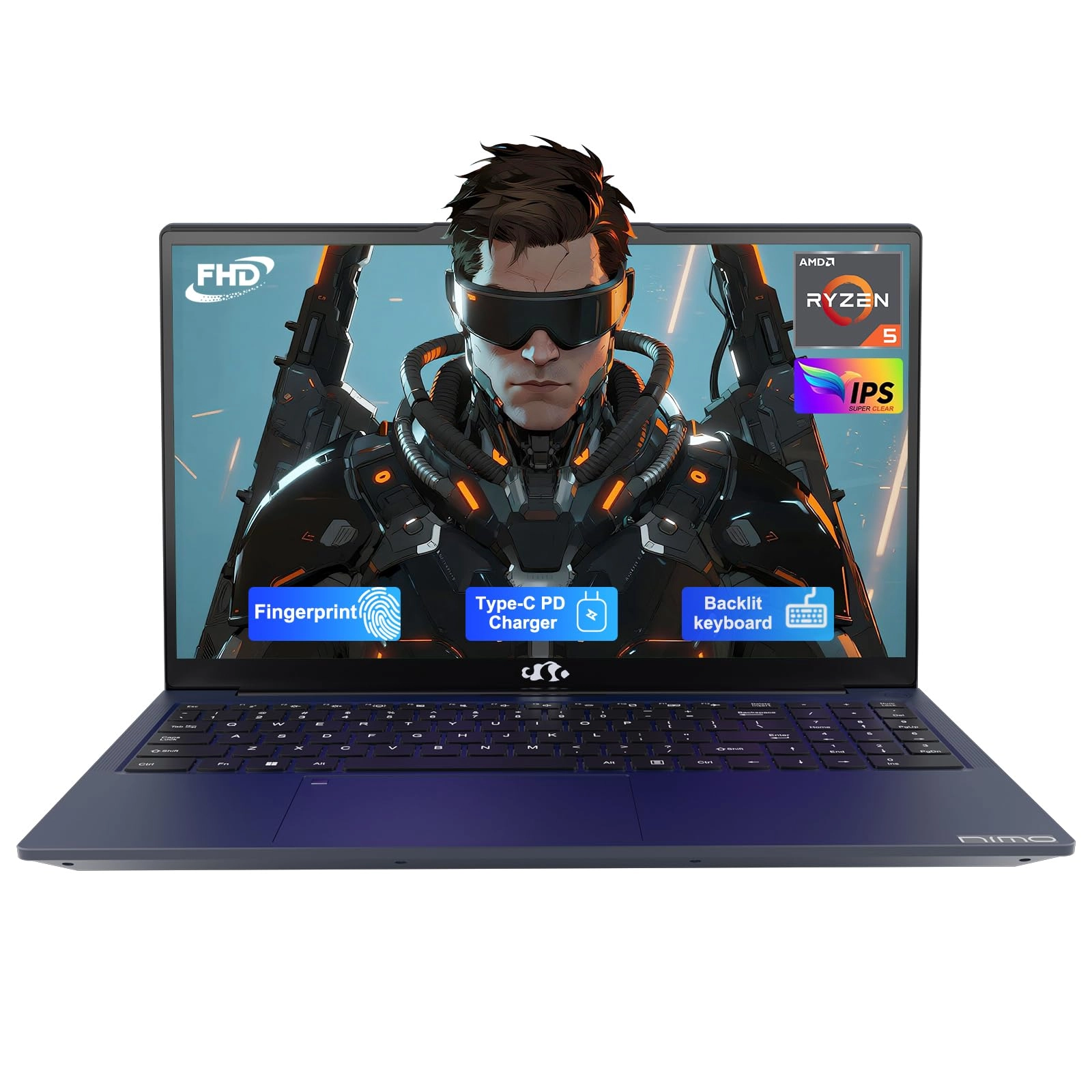 NIMO N152R N152 - 15.6'' Ryzen 5 32GB DDR4 1TB SSD