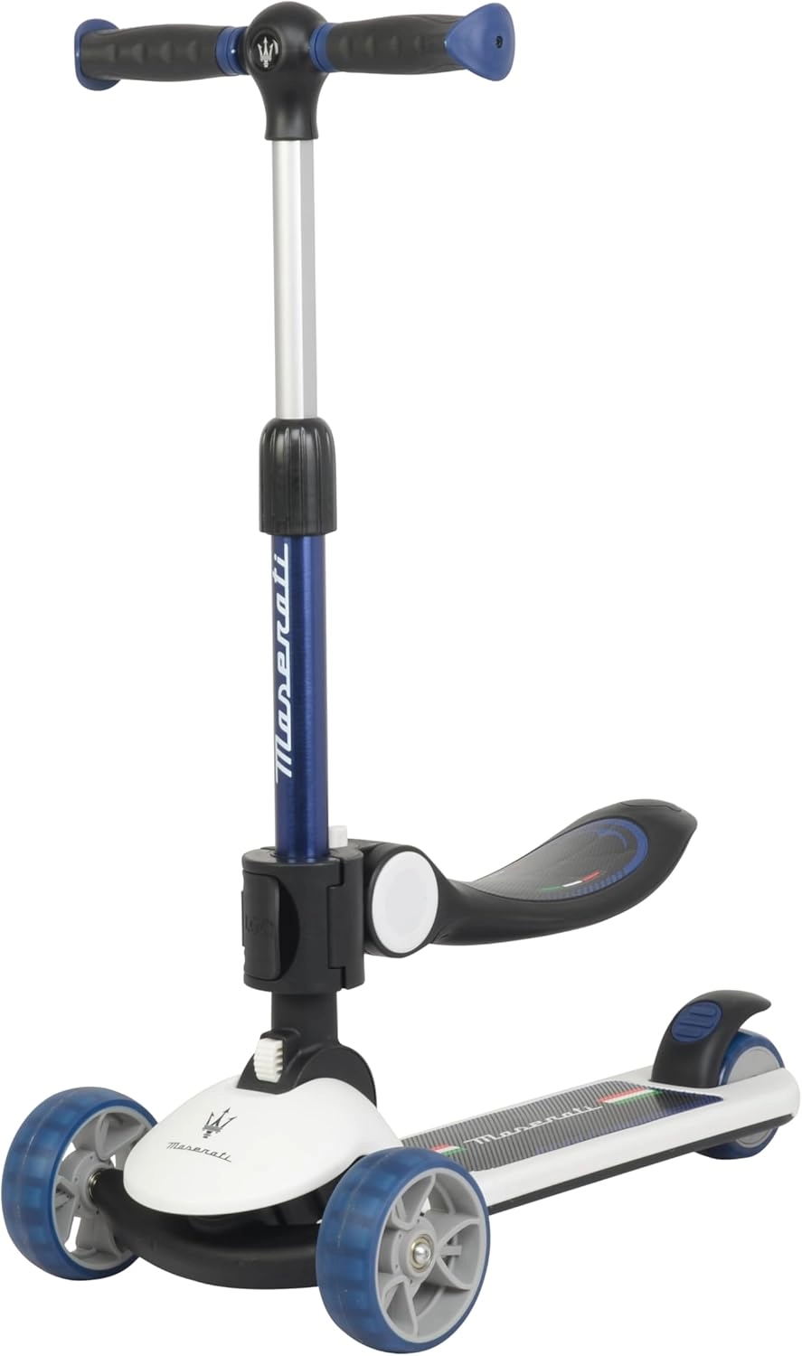 3-Wheel Kick Scooter – Foldable + Seat