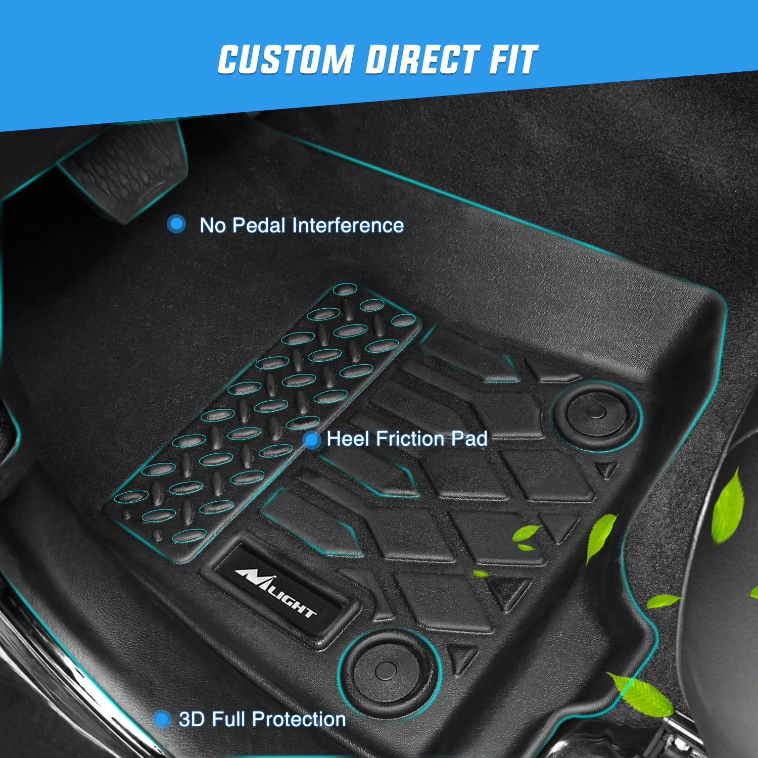 TPE Floor Mats - Toyota Prius & Prime 2016-2022