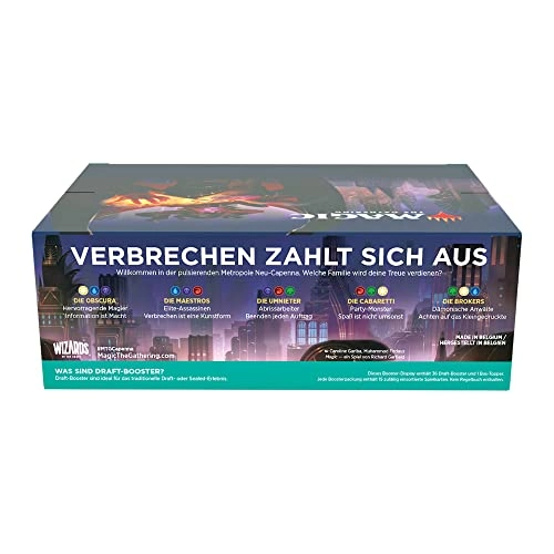 Streets of New Capenna Draft Booster Display - 36 Boosters