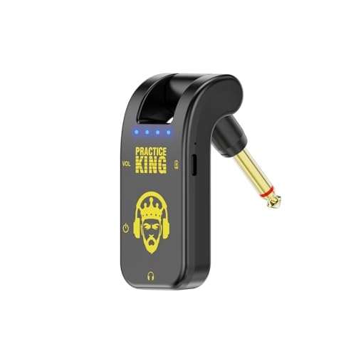 Silent Guitar Amplifier - Rechargeable 50 hours 282° Rotatable Head