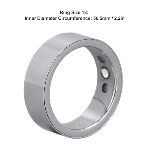 Smart Ring - Silver Heart Rate Blood Oxygen