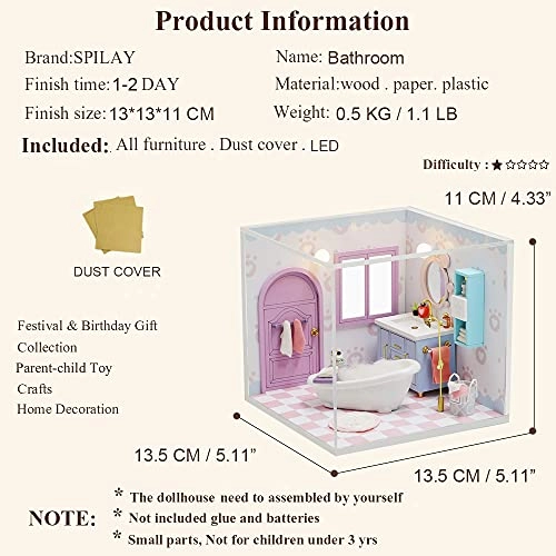 DIY Miniature Dollhouse Kit - 124 scale