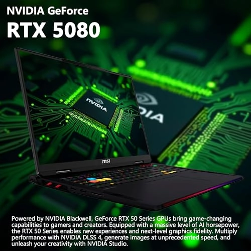 Raider 18 HX AI A2XWIG - 18'' Core Ultra 9-285HX 64GB DDR5 2TB SSD