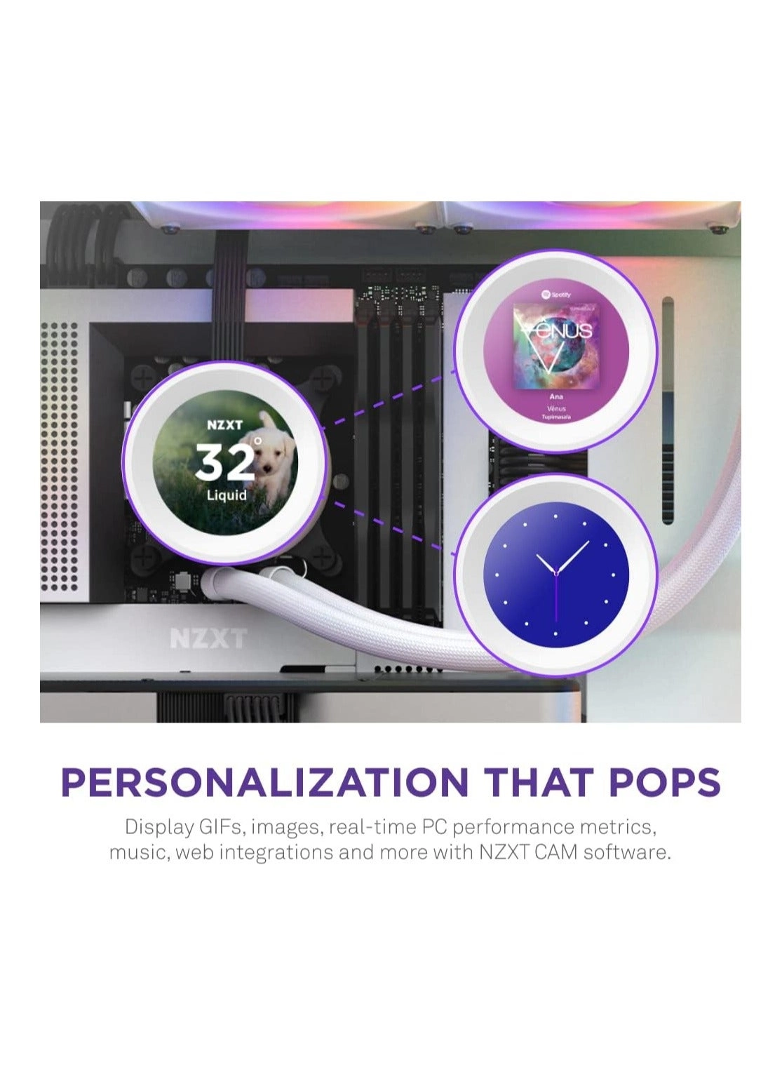 Kraken Elite 360 RGB - three fan(s)