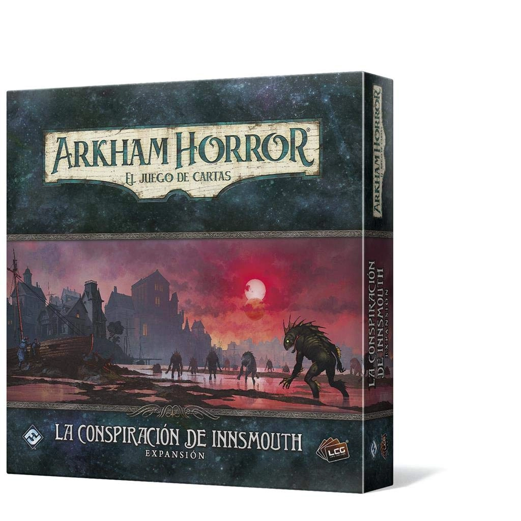 Fantasy Flight Games Arkham Horro LCG: The Conspiracy of Innsmouthexpansion (Spanish)
