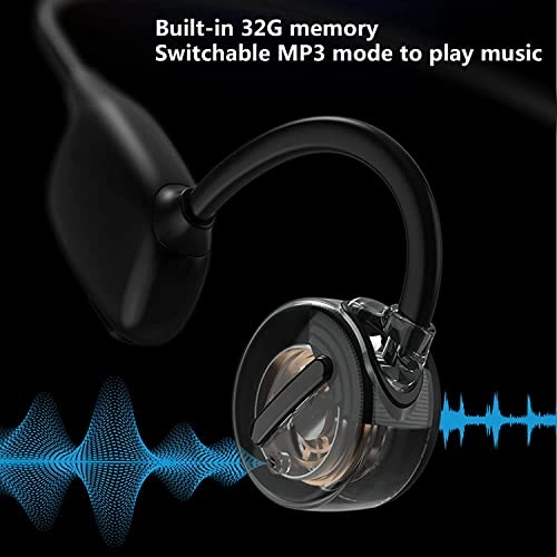 Bone conduction sports earphones Wireless Headphone