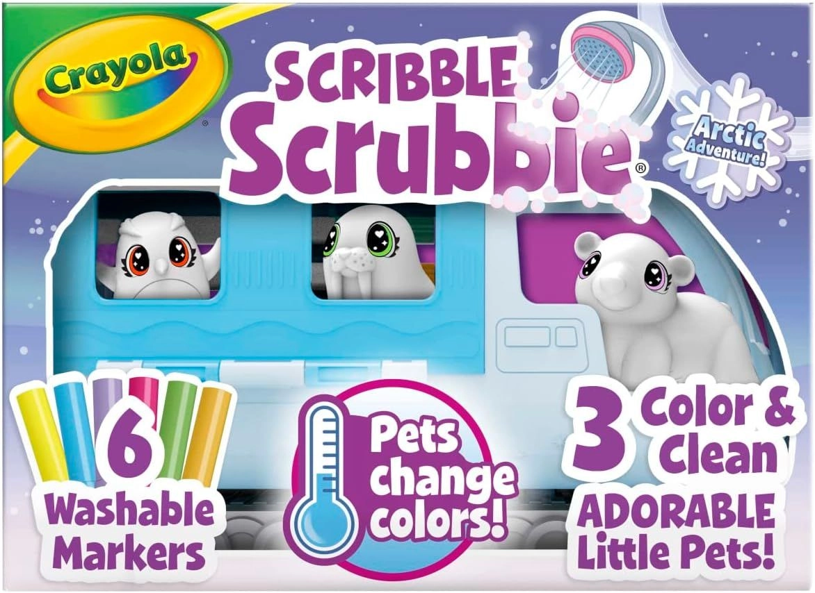 Scribble Scrubbie Pets Arctic Snow Explorer - 3+ years