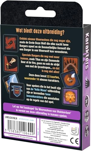The Wakkerdam Werewolves: Characters - Card Game (German)