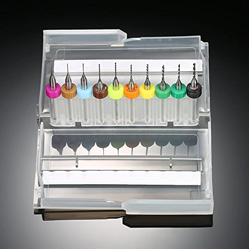 Micro Drill Bits - Steel 10pcs