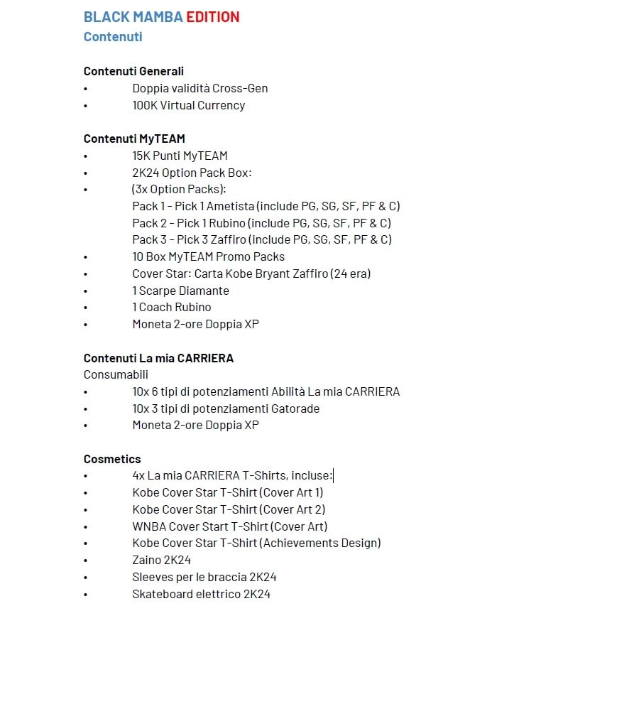 NBA 2K24 Black Mamba Edition - Xbox Series X/S & Xbox One