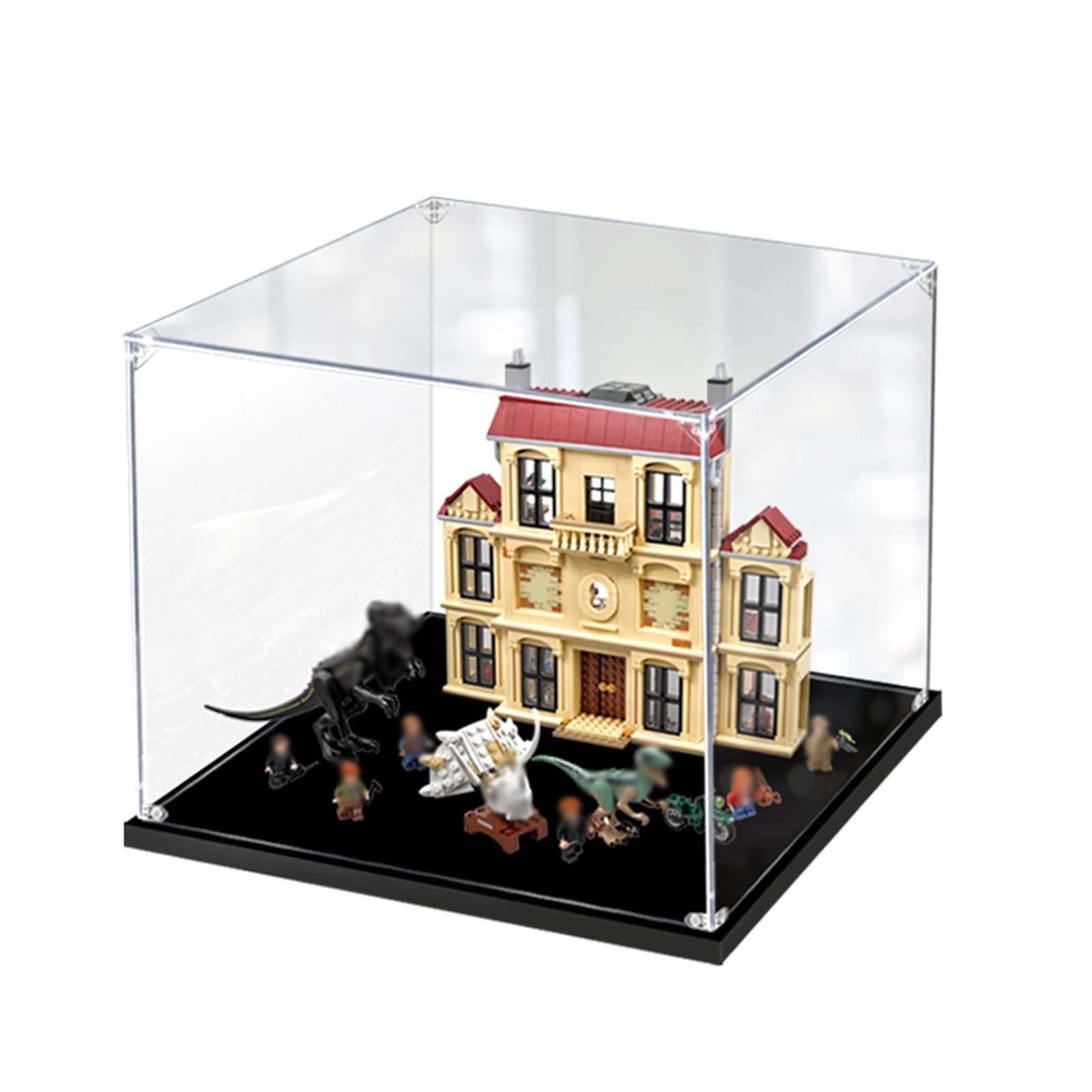 TIANQING Clear Acrylic Display Case - Dust-proof 35 x 30 x 35 cm 2MM