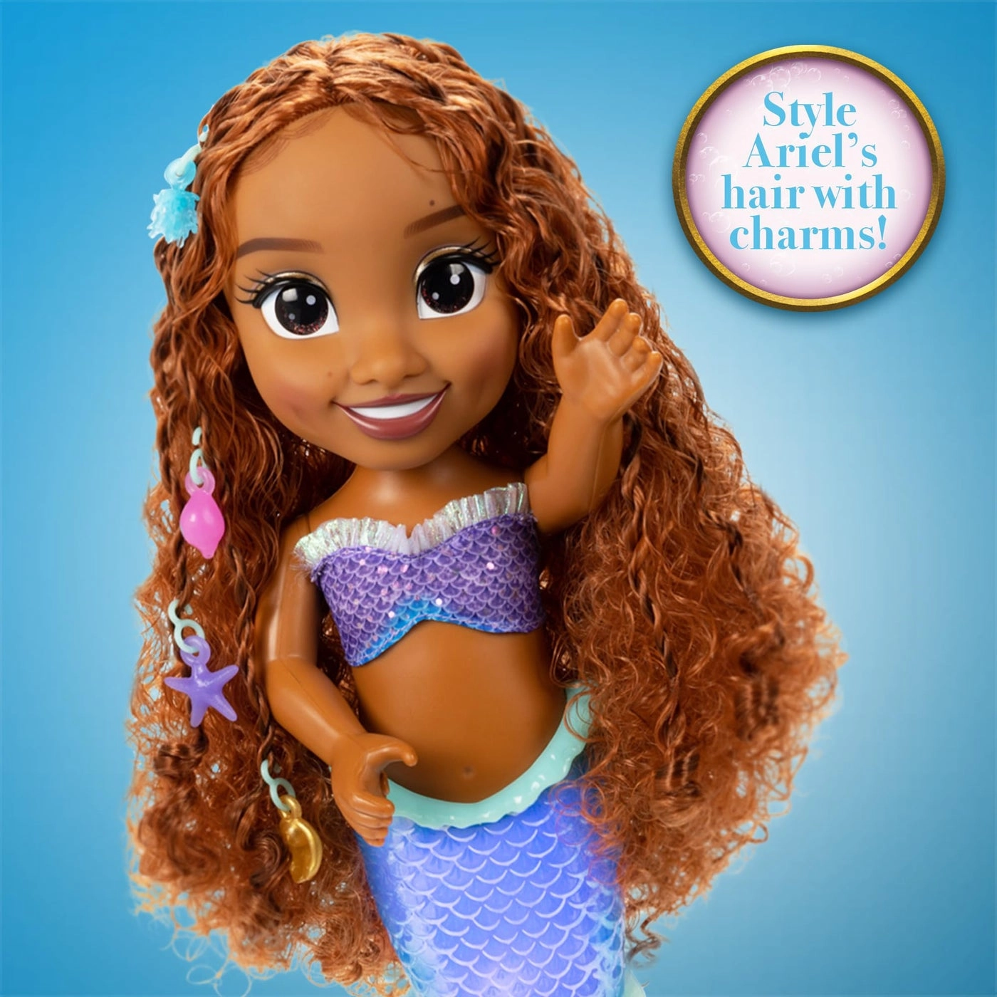 Ariel Doll - Sing & Sparkle Multicoloured