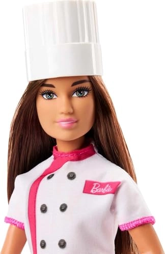 Barbie Pastry Chef Doll - Accessories Ages 3+