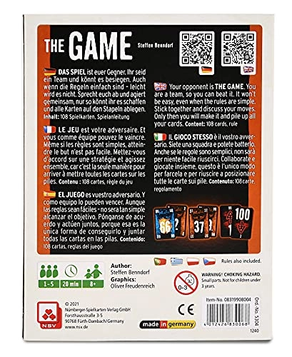 The Game: Natureline - Card Game