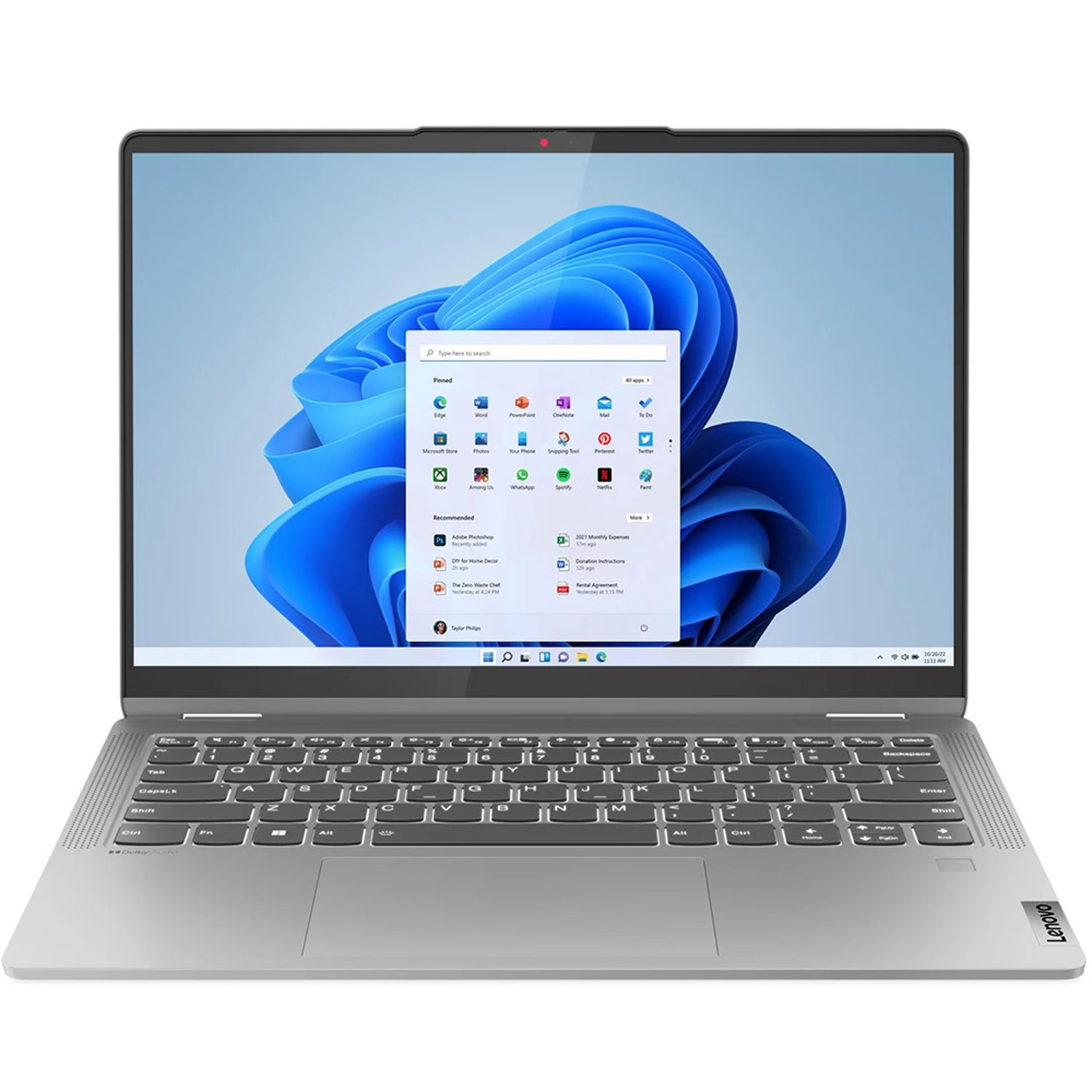 Lenovo IdeaPad Flex 5 - 14" 512 GB PCIe NVMe M.2 SSD 8 GB RAM AMD Ryzen 5 5625U