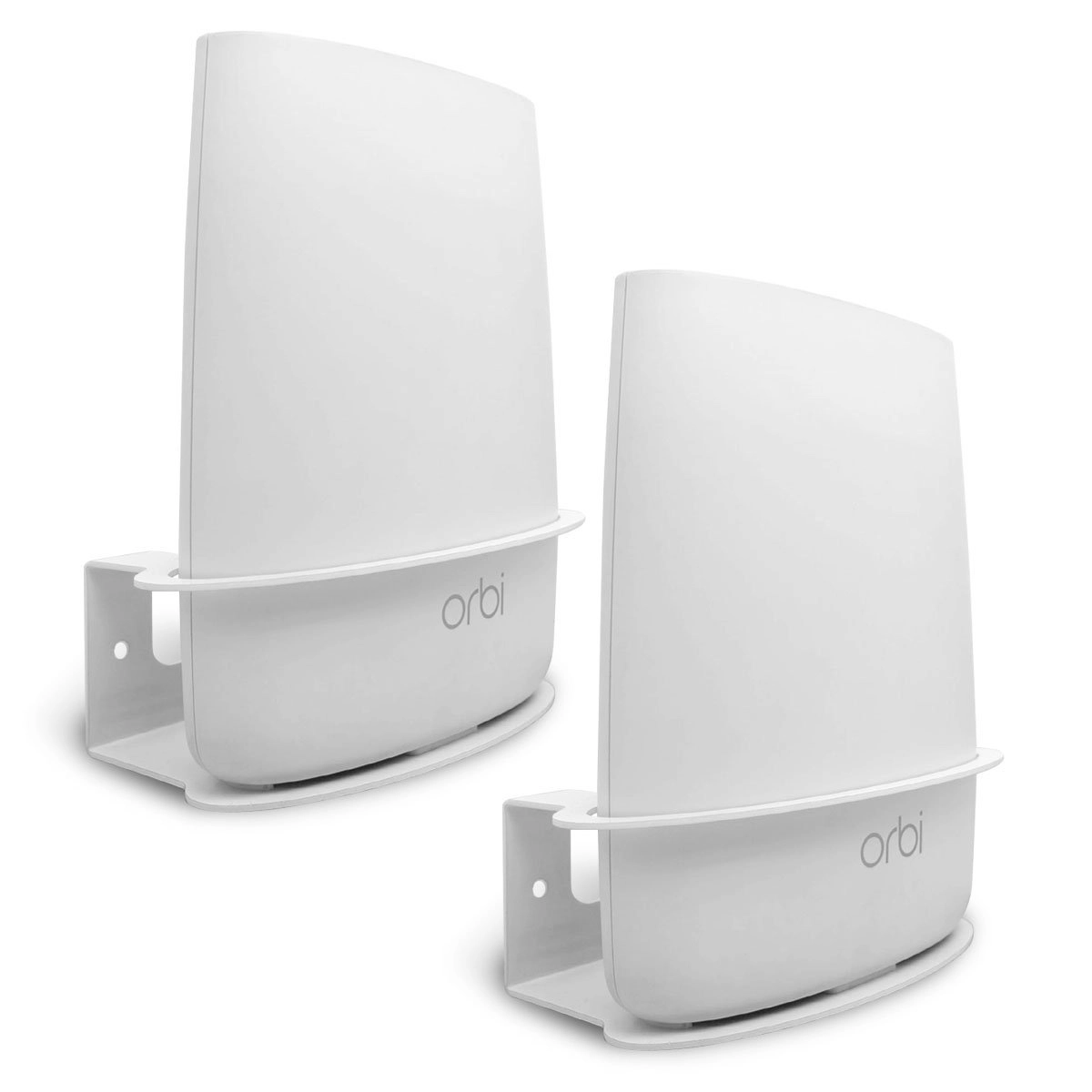 LOLI-TECH orbi wall mount-0 - 2pcs Netgear Orbi