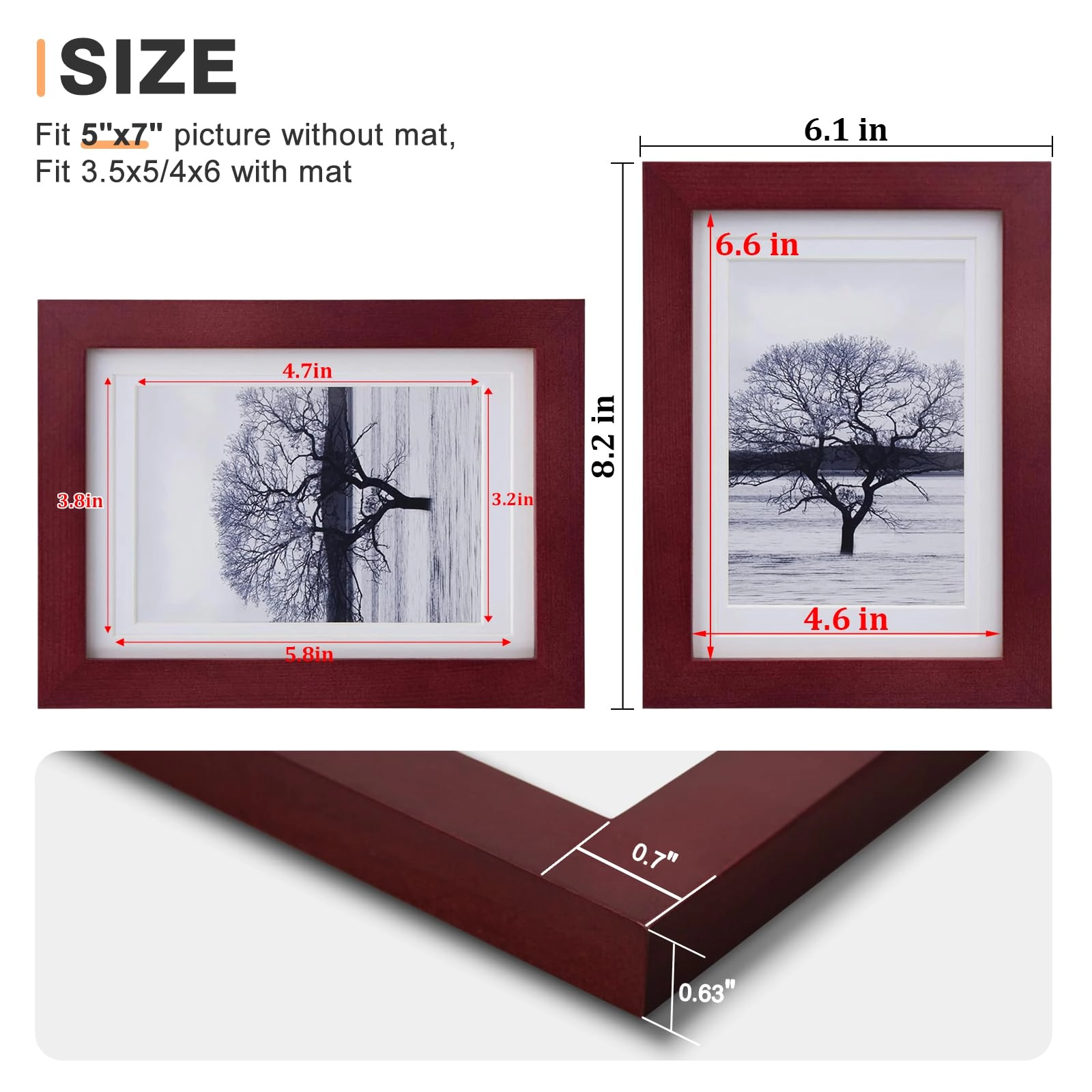 QHK5x7HM-4 - 5x7 4 Count