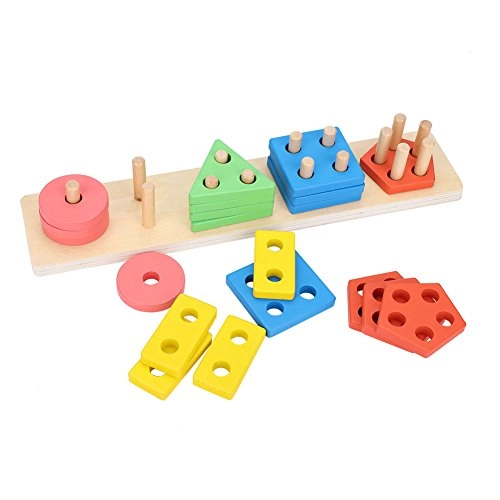 Stacking and Sorting Board - 12 months above 1 pieces