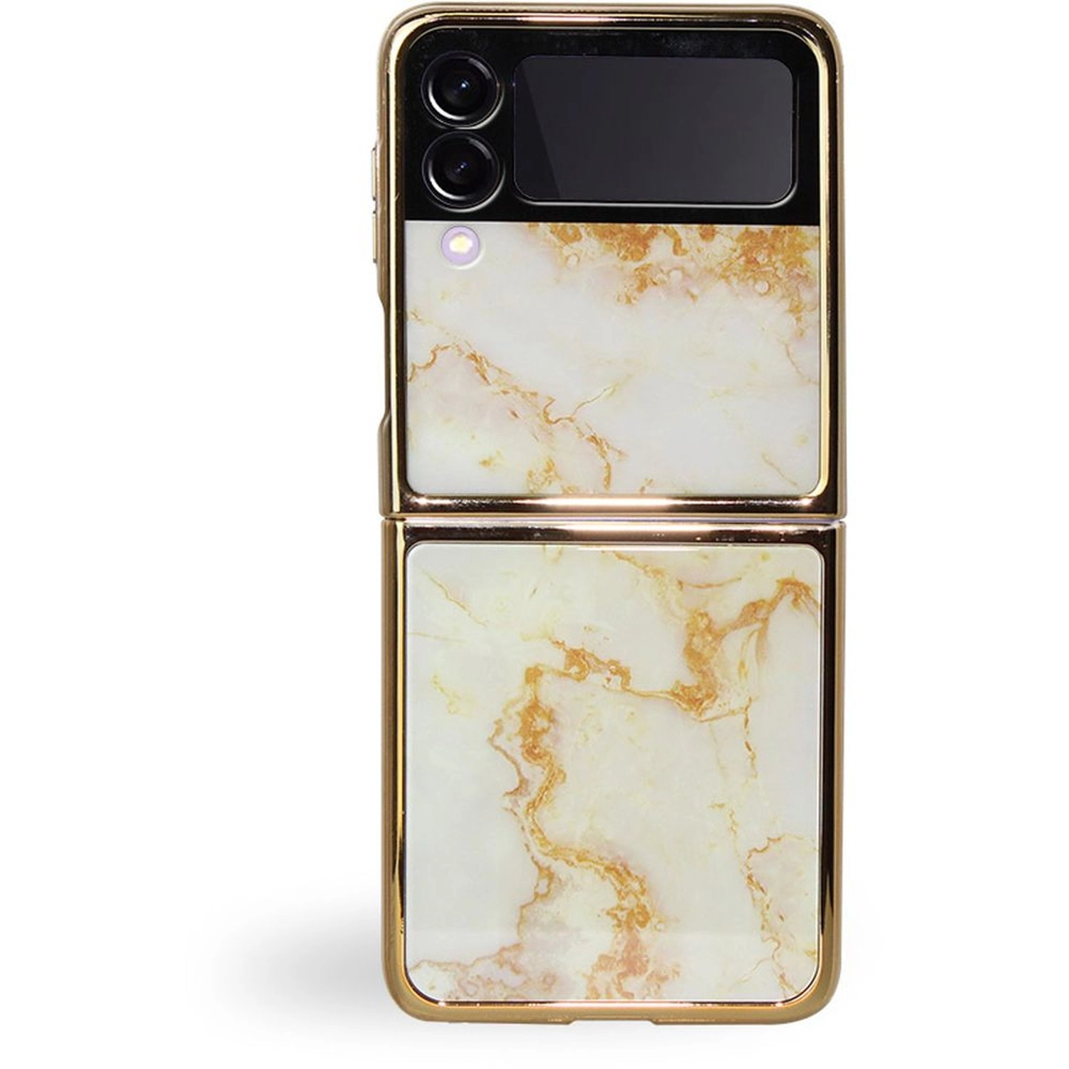 Back Case White/Gold for Samsung Galaxy Z Flip 3