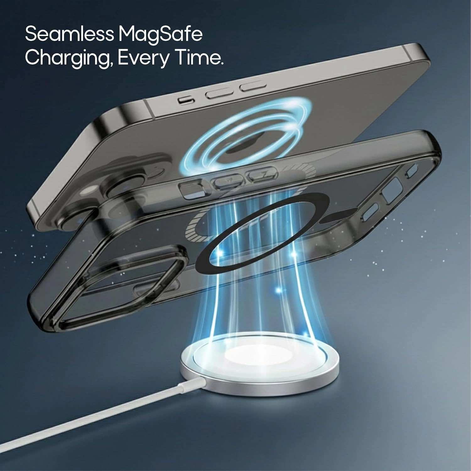 Magnetic Phone Case Protective Cover with MagSafe for iPhone 16 Pro Max