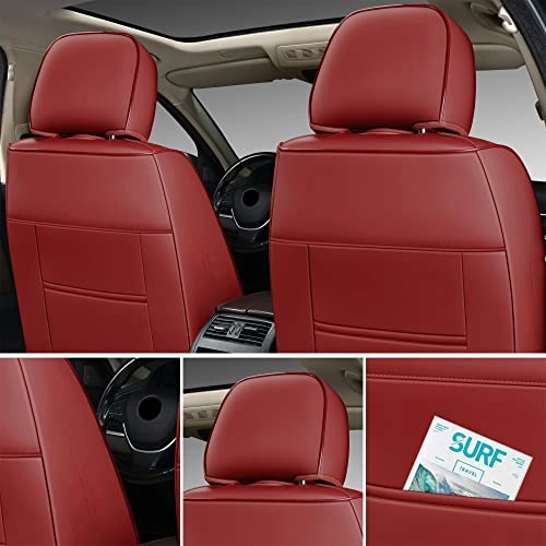 Car Seat Covers - Front Seat 2 Pack Faux Leather