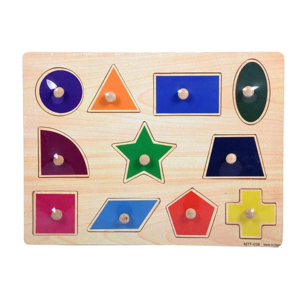 Wooden Nail Hand Grasping Board - 3 years and up 1 pieces