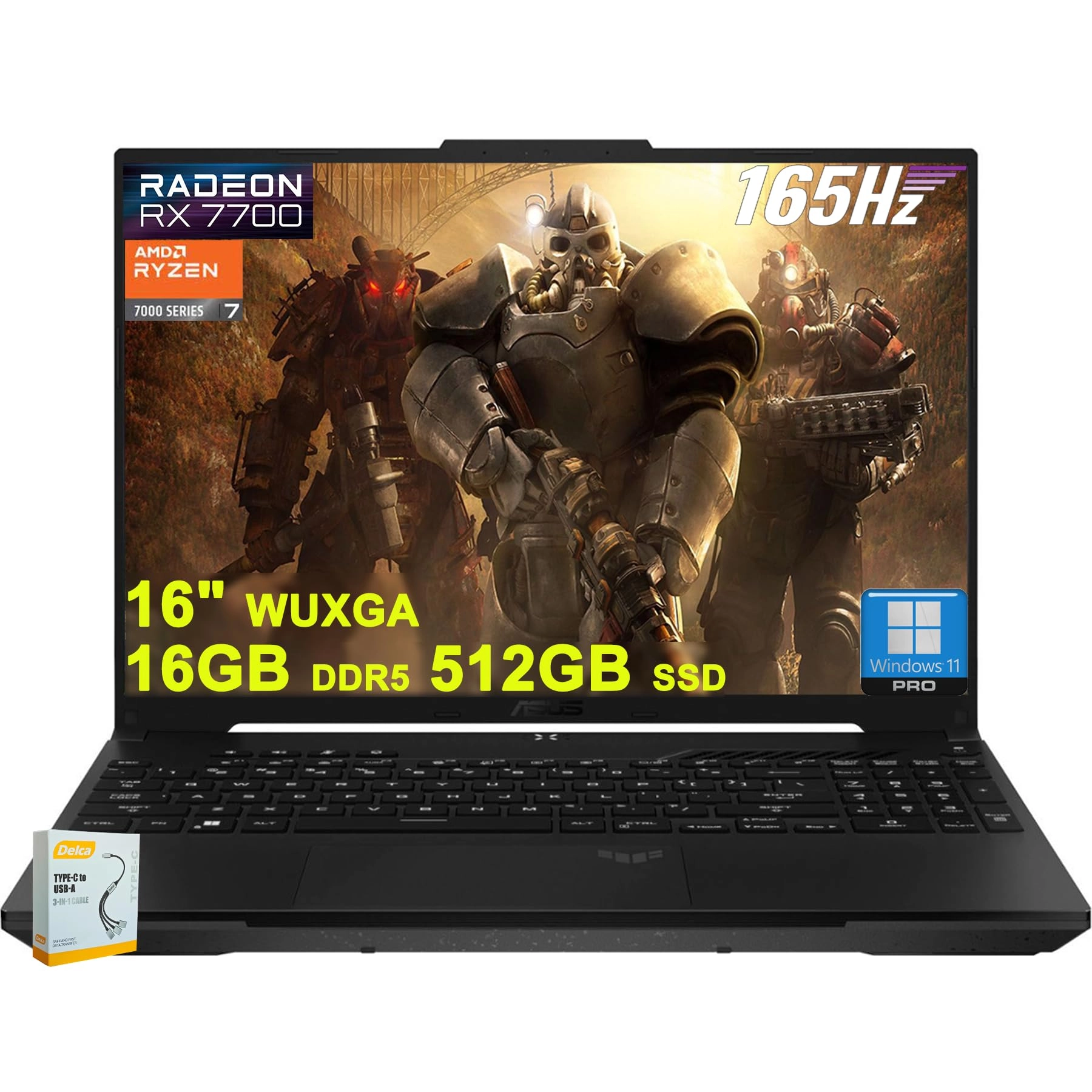 TUF Gaming A16 - 16'' Ryzen 7 7735HS 16GB DDR5 512GB SSD