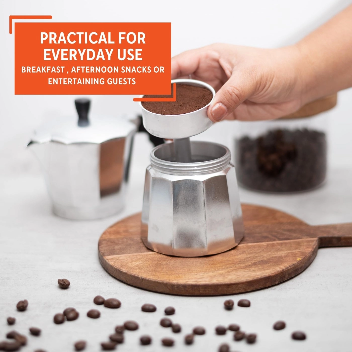 B120-42V - Stovetop 3-Cup