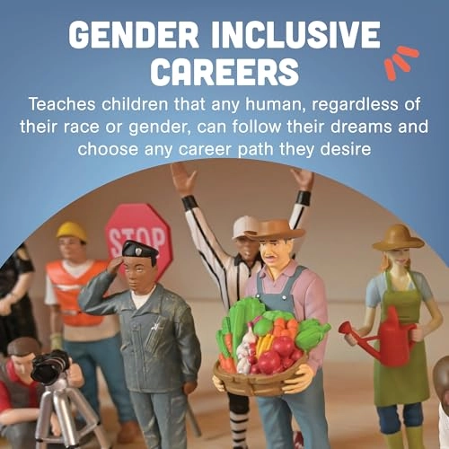 Pretend Professionals - 3 years Professionals Career Doll Figures 12