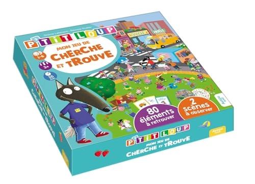 P'tit Loup - Mon jeu de cherche et trouve - 6 - 8 years 80 piece(s)