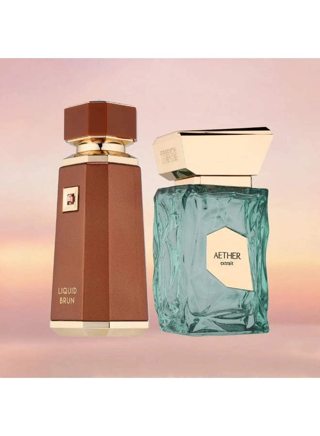 French Avenue Liquid Brun - Eau de Parfum 100ml + Aether - Eau de Parfum 100ml