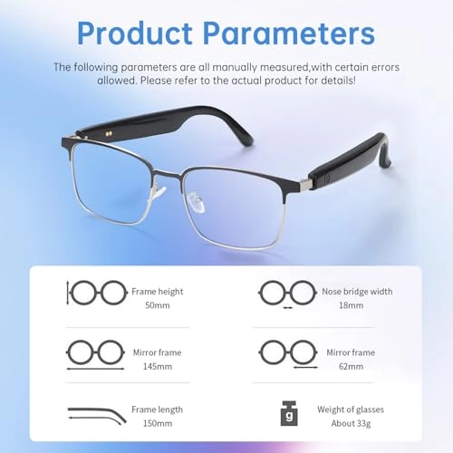 Smart Glasses - Bluetooth Photochromic