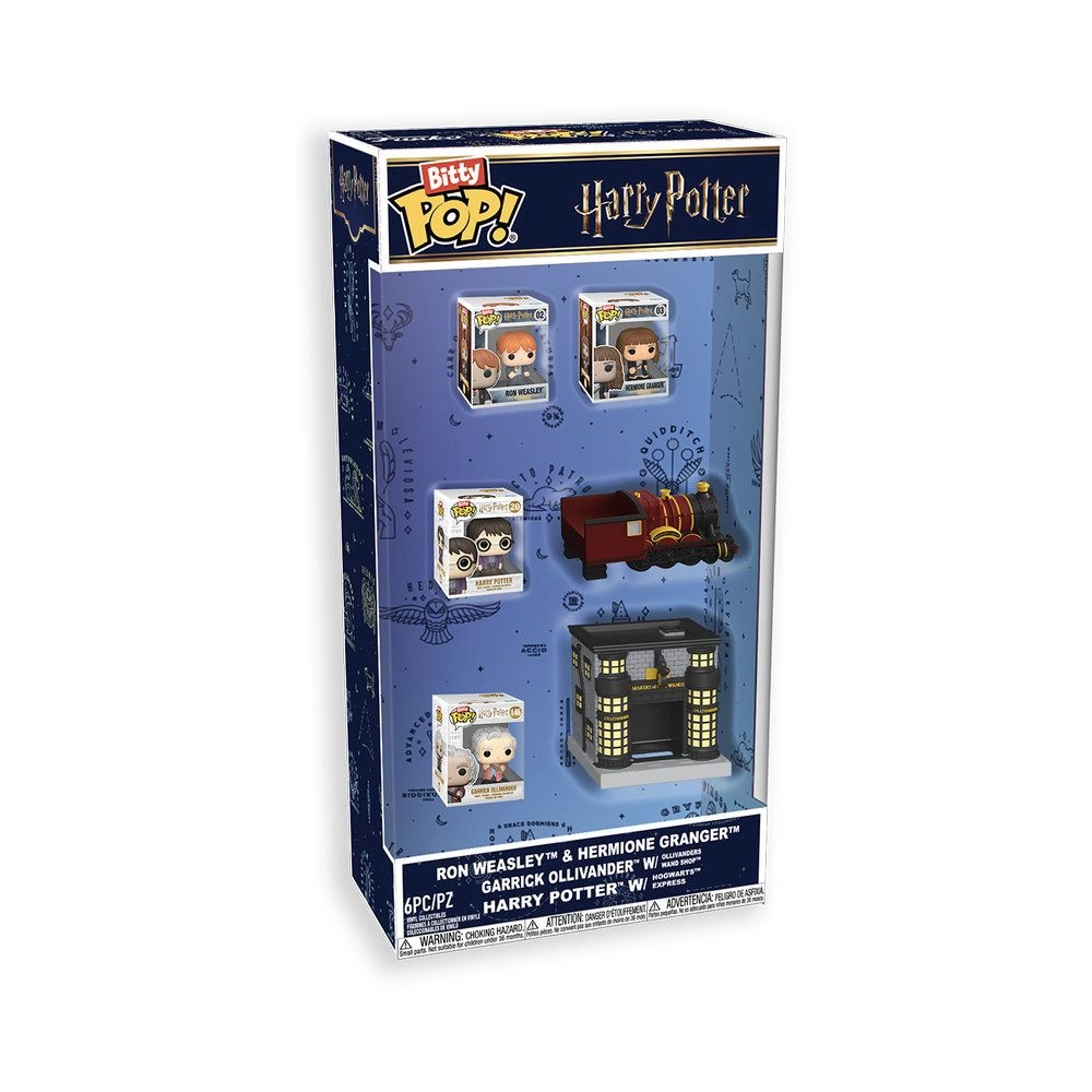 FUNKO TOYS Ron Weasley + Hermione Granger + Harry Potter + Garrick Ollivander - Harry Potter