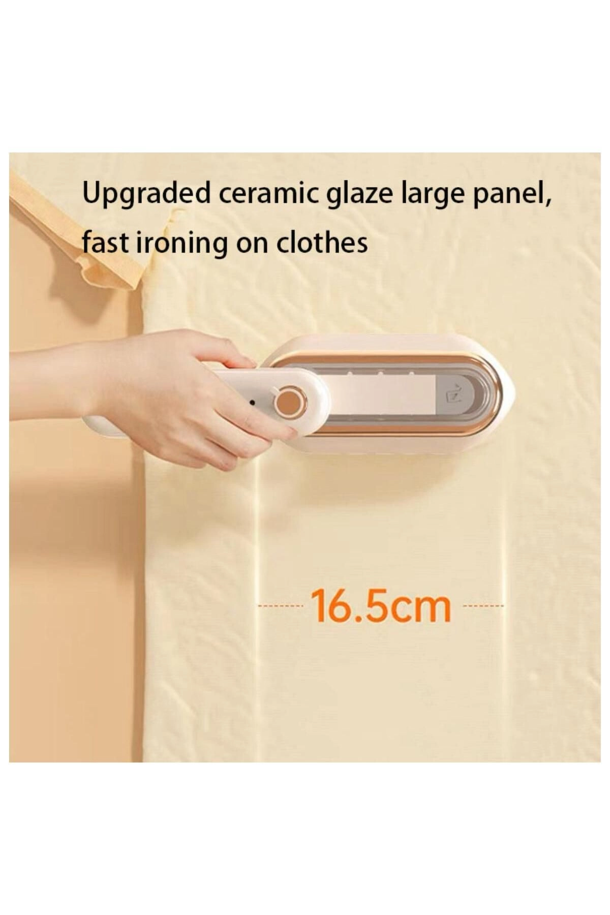 Foldable mini steam iron - portable powerful