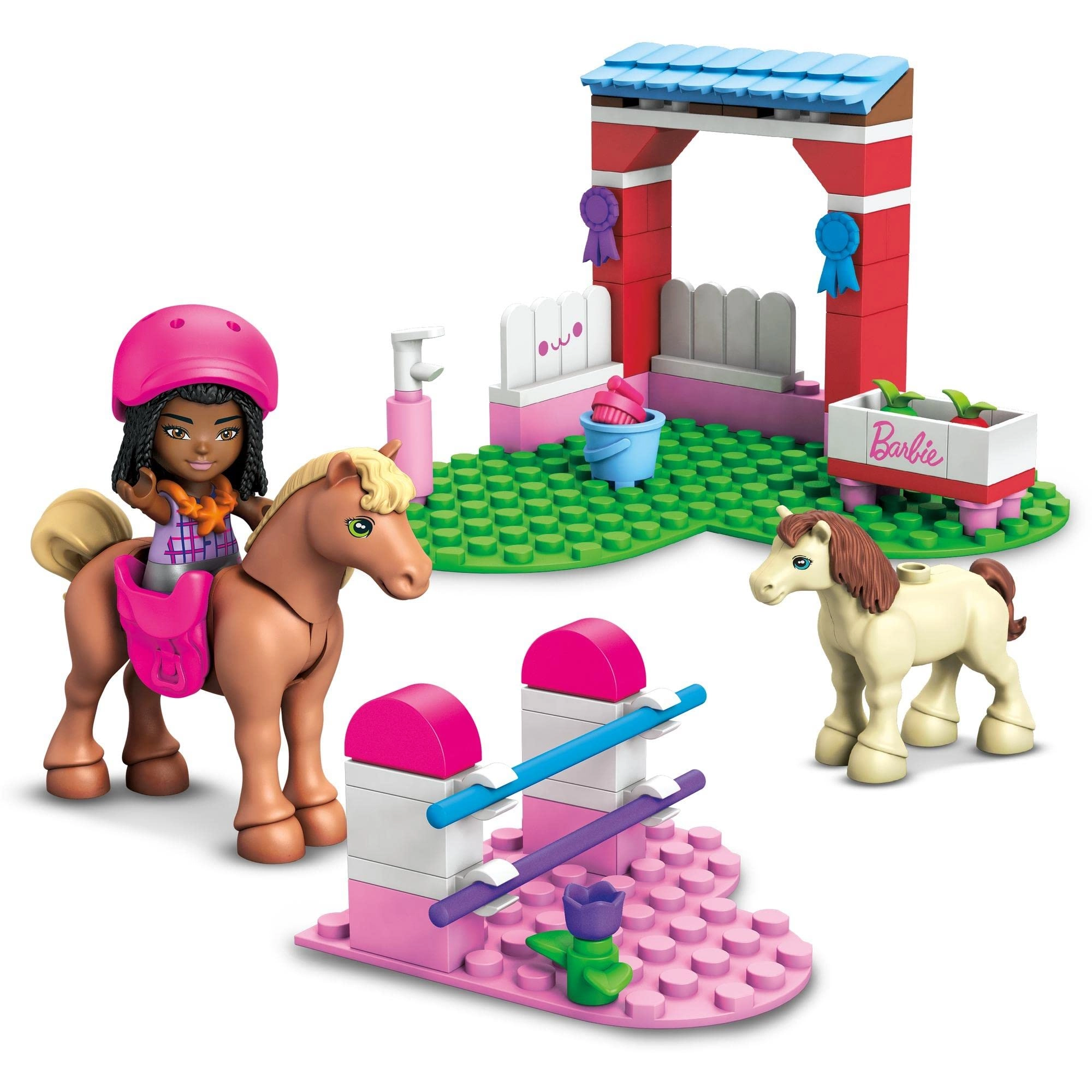 MEGA Horse Jumping - 1 Micro-Doll 1 Horse 1 Pony