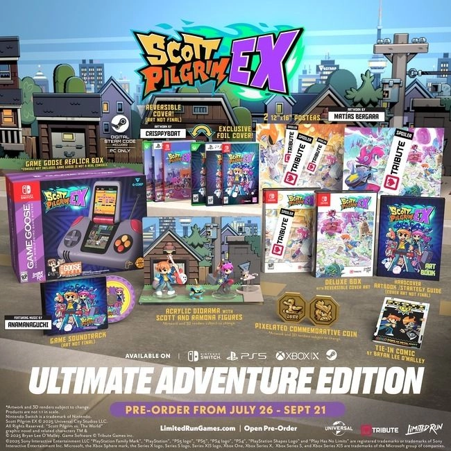 Scott Pilgrim EX Collector's Edition - Nintendo Switch