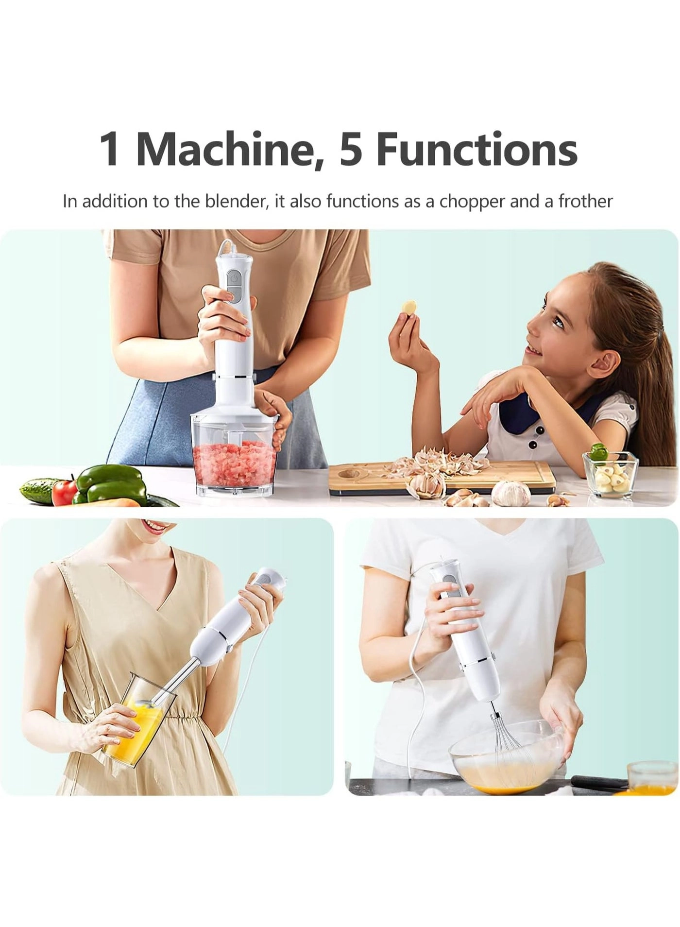 Electric Hand Blender - 400W—800W