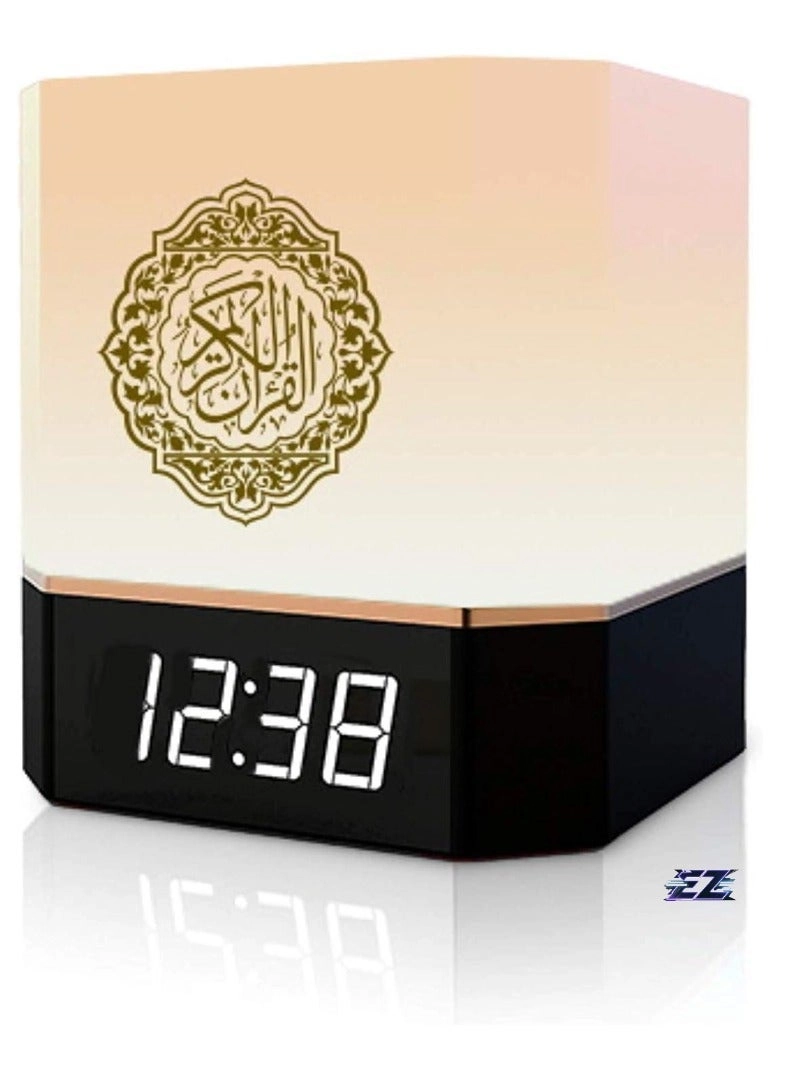 ELTRAZONE Complete Quran Speaker - Lamp Clock 14 Languages