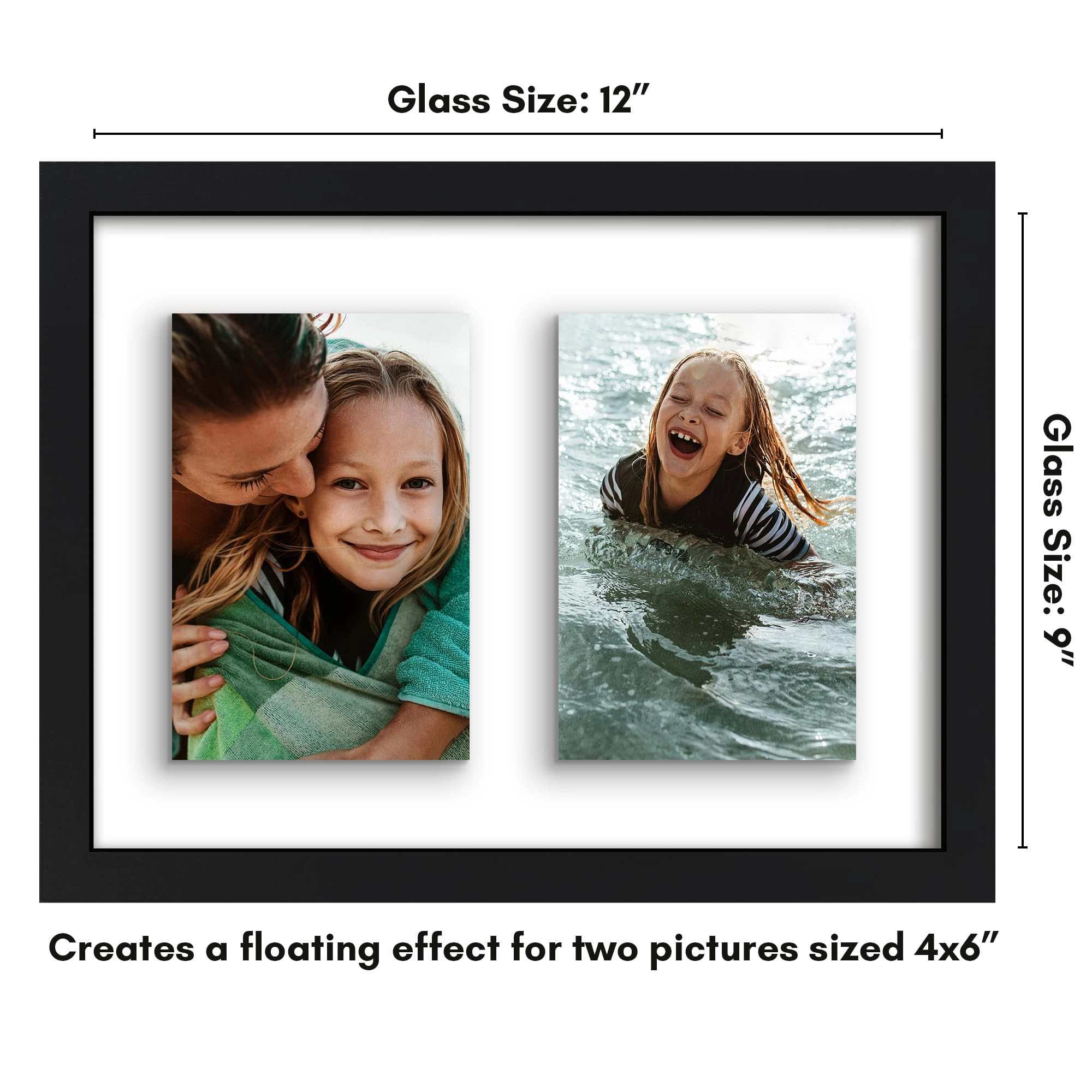 Double Picture Frame - 9x12 Two