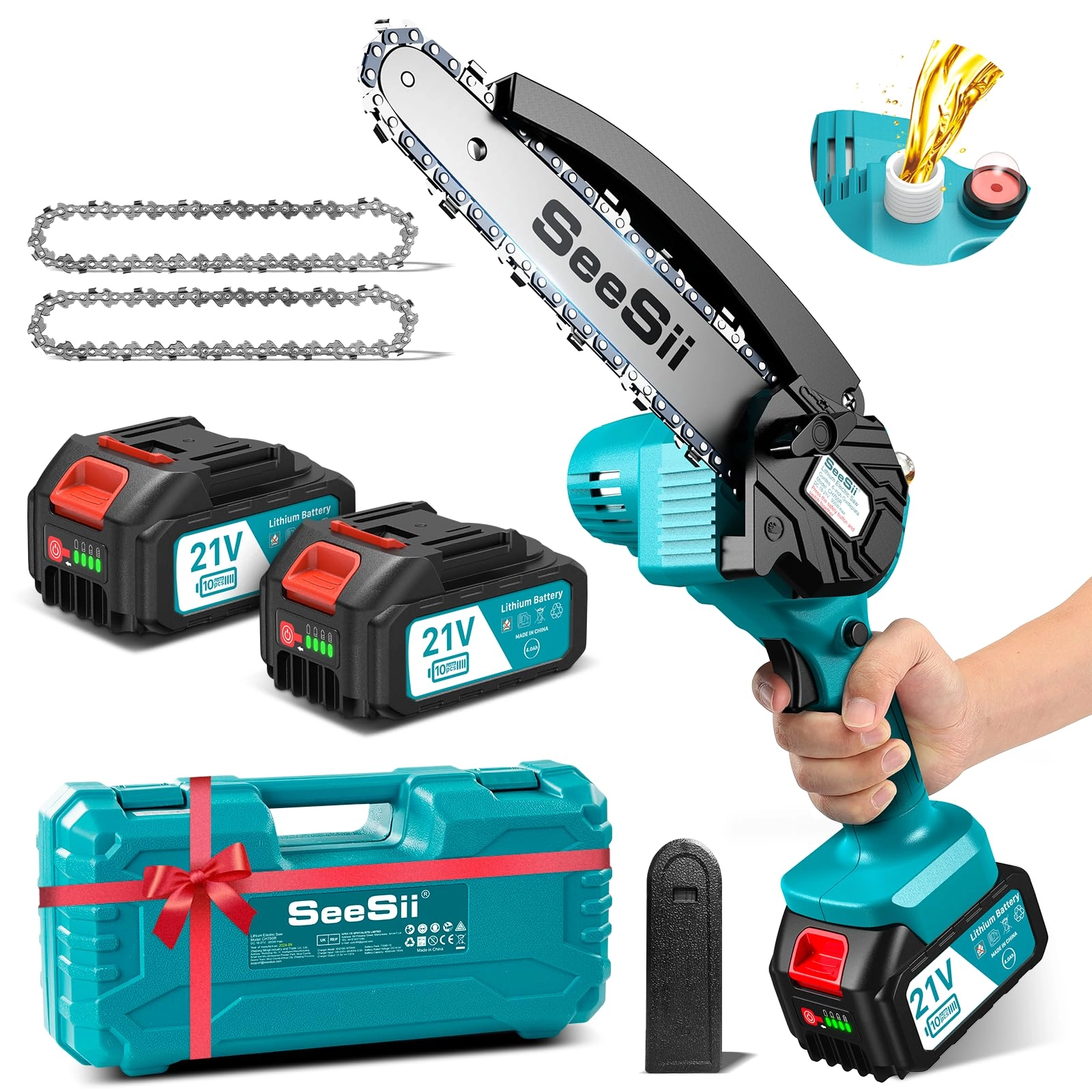 Seesii Mini Chainsaw - 900W